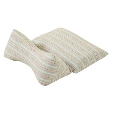 Imagem de Almofadas de Trigo Sarraceno para Dormir,Almofada de Apoio Cervical com Casca de Trigo Sarraceno - Suporte Lombar Coxim Separável para Homens Mulheres Adultos Viagem Carro Escritório Yoga