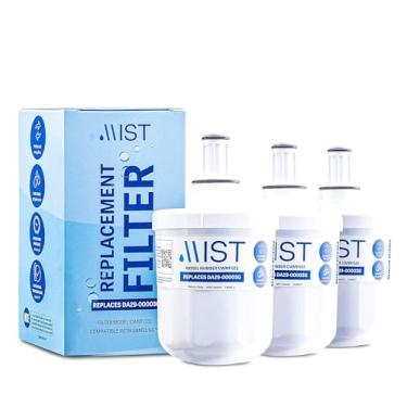 Imagem de MIST Substituição do filtro de água DA29-00003G para Samsung, filtro de água de geladeira compatível com Aqua-Pure Plus, RSG257AARS, DA29-00003F, DA29-00003A, HAFCU1, HAFIN1/EXP, HAFIN2/EXP (pacote