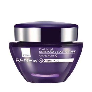 Imagem de Creme Antissinais Avon Renew Platinum Noite 55+ 50G