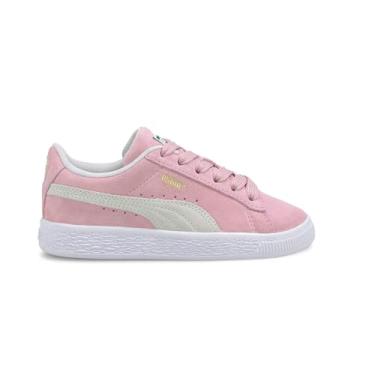 Imagem de PUMA Suede Classic XXI (Little Kid) Pink Lady/Puma White 3 Little Kid M
