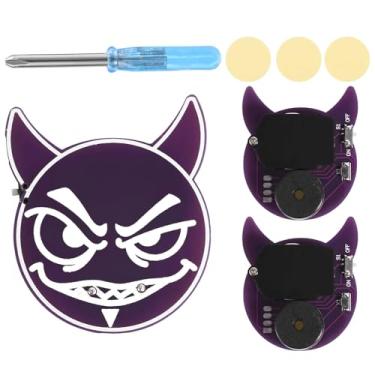 Imagem de 3pc Máquina de Fazer Barulho Grilo Travessura, Formato de Desenho Animado com 16 Sons Bipe Irritante Brinquedo Barulho Oculto para Festa Escritório Casa Escola Carro (Roxo)