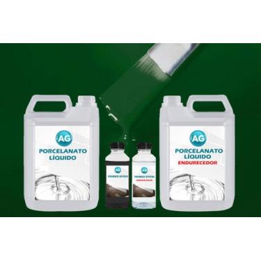 Imagem de Kit Porcelanato Líquido Verde Musgo AG - RAL6005 por M² - Resinas ag