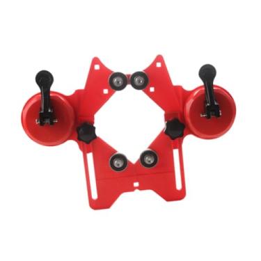 Imagem de Ｂｅｓｇａ Guia de Serra Copo para Furadeira, Furação, Centralização Multifuncional, Gabarito para Serra Copo para Azulejos E Cerâmica, Sem Brocas, Tamanho real