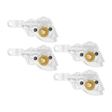 Imagem de Baoblaze 4x Mecanismo de Inclinação de Vara de Persiana Veneziana Controlador de Persiana Substituição Resistente Modulador Portátil 25mm para Sala de Estar