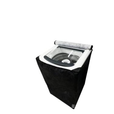 Imagem de CAPA PARA MÁQUINA DE LAVAR PANASONIC 18KG IMPERMEÁVEL FLEX (Preto)