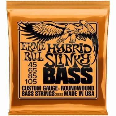 Imagem de Encordoamento Ernie Ball Hybrid Slinky P02833 para Baixo 4 Cordas