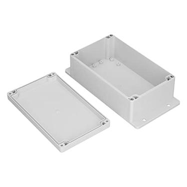 Imagem de Caixa de Junção à Prova D'água, Caixa de Conexão Elétrica de Tamanho Grande ABS Com LUG para Uso Interno e Externo