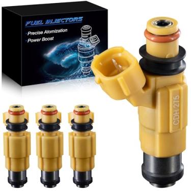 Imagem de YZHIDIANF Injetores de combustível CDH275 para: -Marine Para:-Yamaha F150 motor de popa quatro tempos 150HP para F150TLRC LF150TXRC 2004, F150TLRD F150TXRD LF150TXRD 2005, Para:-Mitsubishi 1997-2004