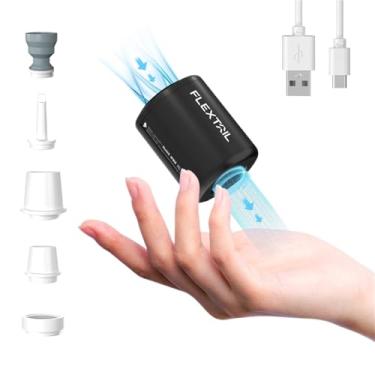 Imagem de Bomba de ar elétrica FLEXTAIL TINY PUMP 2/2X - 4kPa, bomba de acampamento portátil compatível com colchões de ar, colchões de dormir, boias de piscina e sacos de vácuo(Left)