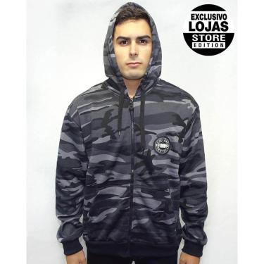 Imagem de Cyclone Casaco Canguru Camuflado Rubber CINZA P/S-Masculino