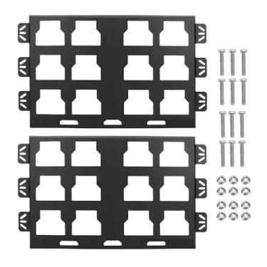 Imagem de Depisuta Placa de Montagem de Embalagem Compatível Com Caixa de Ferramentas de Embalagem, Caixa de Ferramentas de Armazenamento de Base de Montagem Em Aço de Liga de Aço na Parede