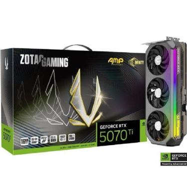 Imagem de Placa de Video Zotac RTX5070 TI EXT, 16GB, GDDR7, 256 BITS, DisplayPor