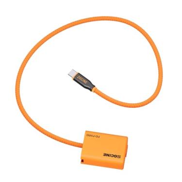 Imagem de HangTon Bateria falsa PD 9V USB-C para NP-FW50 para Sony ZV-E10 ZVE10 A7 A7II A7S A7S2 A7R A7RII A6400 A6300 A6500 A6000 A5100 A6100 Câmera 50 cm