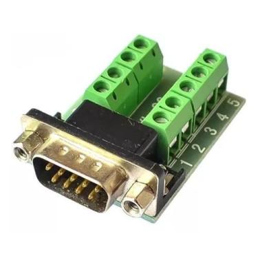 Imagem de Módulo Adaptador Db9 Serial Rs232 Macho Para Borne/ - OEM