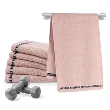 Imagem de Kit Toalha Portátil para Treino Academia 6 Unidades Fitness - EMPÓRIO 