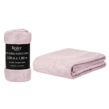 Imagem de Manta Cobertor Micro Casal 200x180 Soft Não Alérgica Rosa - Sultan