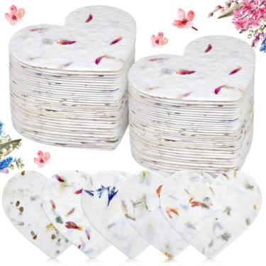 Imagem de Papel de semente de flores silvestres plantáveis Dunzoom 50 unidades e