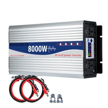 Imagem de Inversor de onda senoidal de alta potência de 8000w, 12V-60V DC a 110V 220V CA conversor de carro inversor com exibição de LED 2 pontos de venda para o sistema solar de carro/RV,12V to 220V