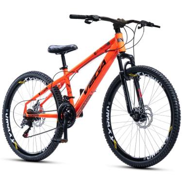 Imagem de Bicicleta Tipo Vikingx Vega Psico Aro 26 21 Vel Freio Disco Preto/amarelo