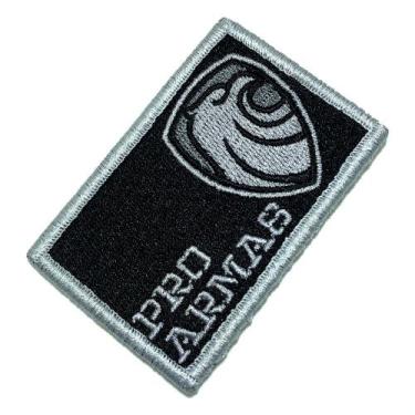 Imagem de Pro Armas Brasil Patch Bordado Com Fecho de Contato Gancho - BR44