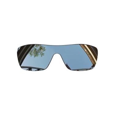 Imagem de SmartVLT Lentes de substituição masculinas de titânio prata para óculos de sol Oakley Turbine Rotor OO9307