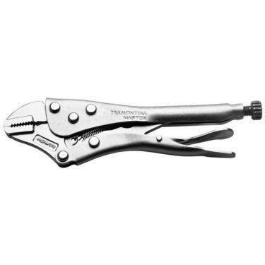 Imagem de Alicate De Pressão Tramontina Master 10" Com Mordente Reto