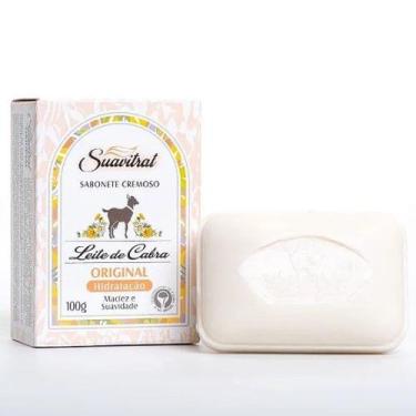 Imagem de Sabonete Cremoso Suavitrat Leite de Cabra Original 100g