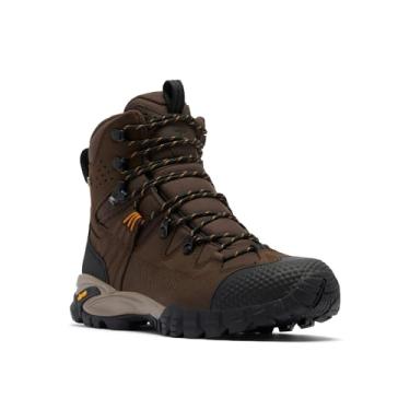 Imagem de Columbia Bota masculina Navigator Trek Outdry de couro para caminhada, Cordovan/Canyon Sun, 41
