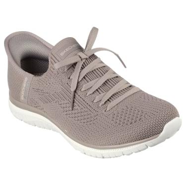 Imagem de Skechers Tênis feminino Virtue-Divinity Hands Free Slip-ins, Cinzento-acastan, 5.5