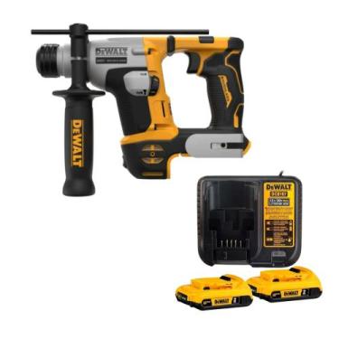 Imagem de Martelete Perfurador SDS 20V MAX ATOMIC Motor Brushless, 2 Bats 2Ah e 