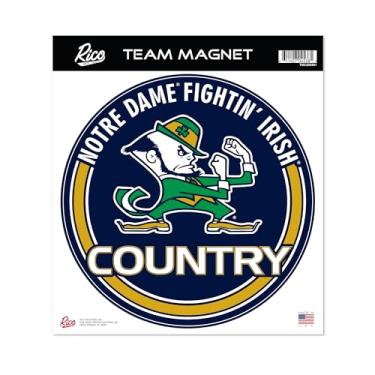 Imagem de Rico Industries NCAA Notre Dame Fighting Irish - ND ímã redondo de 20 cm