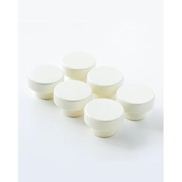 Imagem de Puxadores de gaveta de madeira elegantes Westar – Ferragens modernas de armário para cômodas, armários de cozinha, armários e móveis – qualidade premium, fácil de instalar – 40 mm / 1-9/40.6 cm