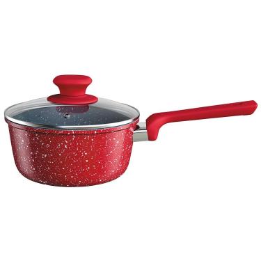 Imagem de Panela Euro Home Colorstone Antiaderente 5 Camadas Vermelha – 2,2 L 