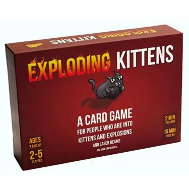 Imagem de Jogo de Cartas Exploding Kittens- Galápagos Jogos