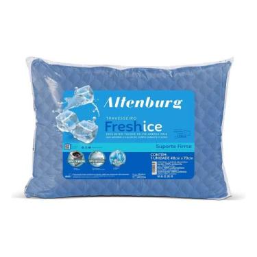 Imagem de Travesseiro Suporte Firme Fresh Ice Toque Gelado Refrescante - Altenbu