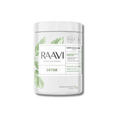 Imagem de Creme de Massagem Detox Raavi 1kg Profissional