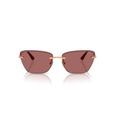 Imagem de Óculos de Sol Vogue Eyewear 0VO4332S 515269 Tam 59 / Rose Gold - Lentes Roxo