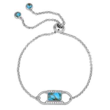 Imagem de Montana Silversmiths Pulseira feminina de corrente/elos Western Lifestyle, One Size, Metal, Sem Pedra Preciosa