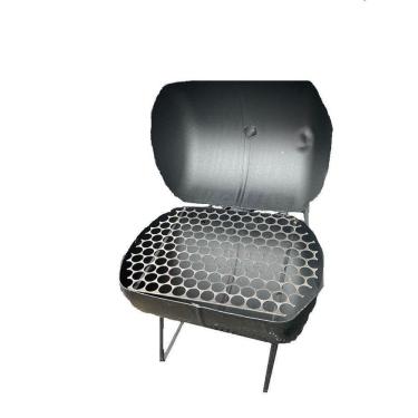 Imagem de Mini Churrasqueira Bafo A Carvão Portátil Com Grelha