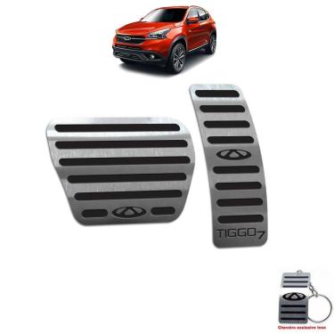 Imagem de Pedaleira Automático Chery Tiggo 7 2019 2022 Preto