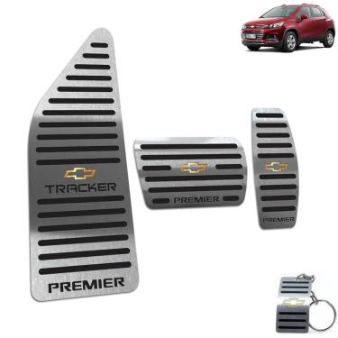 Imagem de Descanso de Pé + Pedaleira Chevrolet Tracker Premier Preto