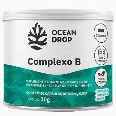 Imagem de Complexo B Ocean Drop  Vitaminas do Compleso B 60 cápsulas