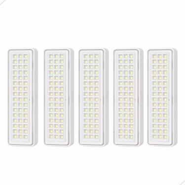 Imagem de Luminária de Emergência Recarregável com 60 LEDs 110v e 220v Portátil para Iluminação Segura (5)