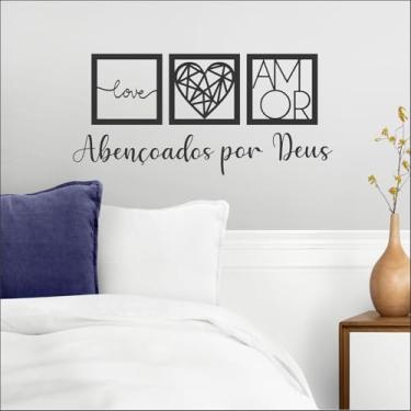 Imagem de Trio de Quadros Decorativos em MDF - Arte Moderna para Sala, Quarto ou Escritório