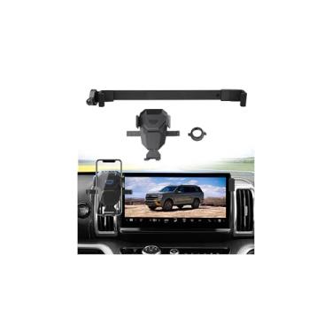 Imagem de Sunsdrew Suporte de telefone de carro para Ford Expedition Platinum 2025 2026 APENAS para tela de 33.5 cm Suporte de telefone de expedição de rotação de 360° Suporte de celular com mãos livres, ultra