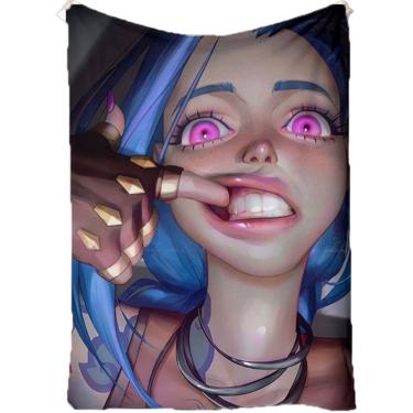 Imagem de Cobertor SANMU Flannel Halloween Pattern Creative Jinx Funny