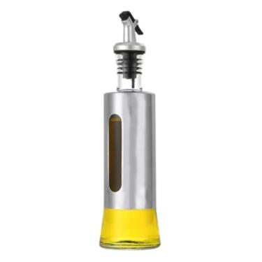 Imagem de Porta Azeite e Vinagre com Dosador Inox 500ml – Design Moderno e Elegante