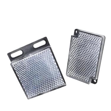 Imagem de 1 refletor quadrado para sensor fotoelétrico TD-08 TD-09 para placa de reflexão de estrutura de favo de mel de interruptor de proximidade (TD-09)