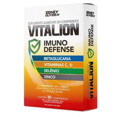 Imagem de Vitalion imune defense 30 comprimidos vitaminas c,d selênio e zinco - 