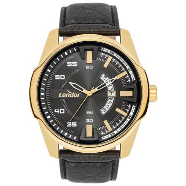 Imagem de Relógio Condor Masculino Ref: Co2115ncp/4p Oversized Dourado